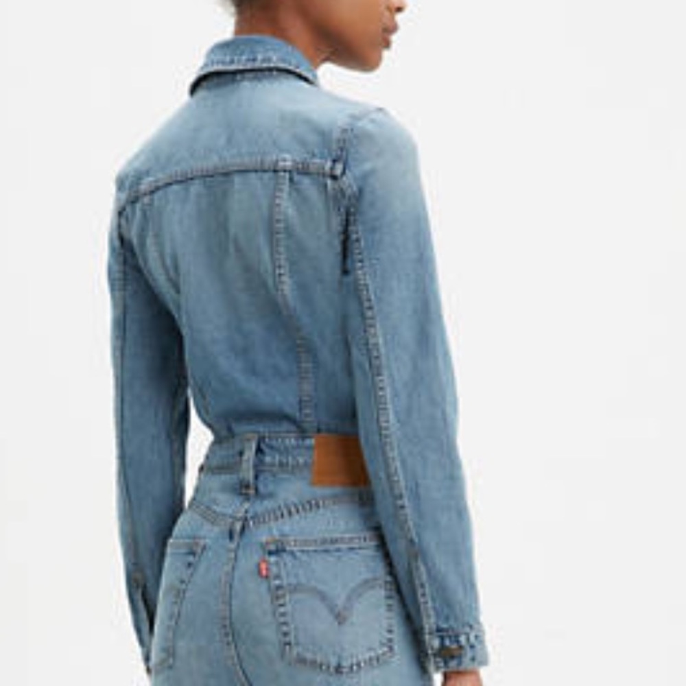 Levi’s kick flare jumpsuit